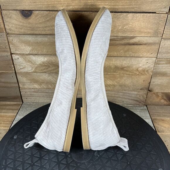 Women's Size 6 Eileen Fisher Notion Leather Ballet Flat Gray Slip On NWOB - Picture 8 of 10